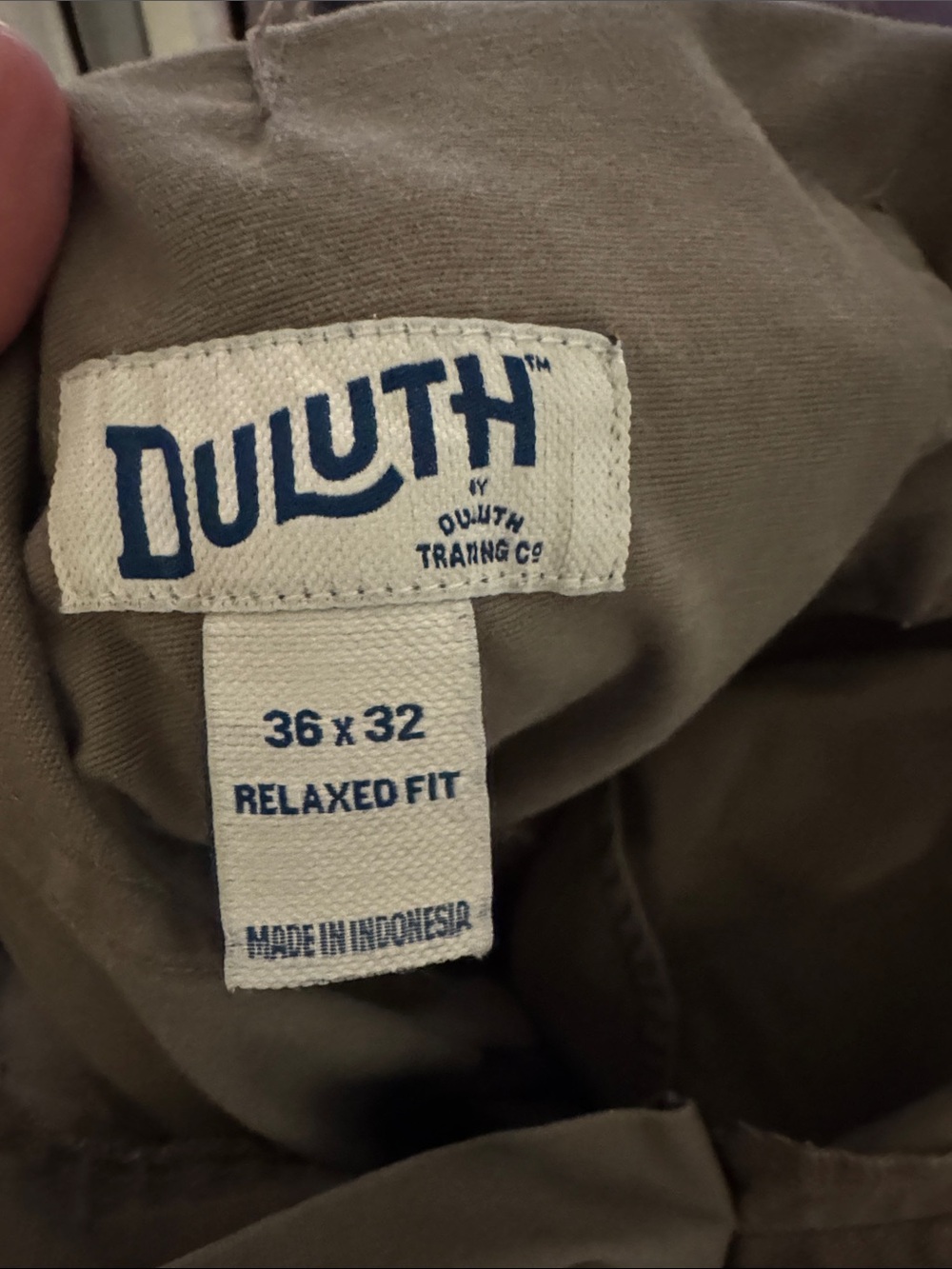 Duluth Trading Co Coolmax Flex Firehose Cargo Pants 36x32 - Picture 3 of 8